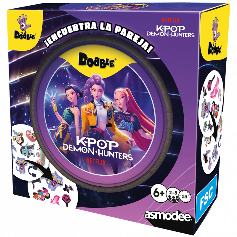 PRE-VENTA Dobble K-Pop Demon Hunters