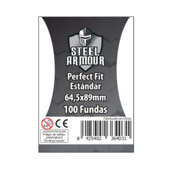 Fundas Steel Armour Perfect Fit Standard 64,5x89mm (100 unidades)