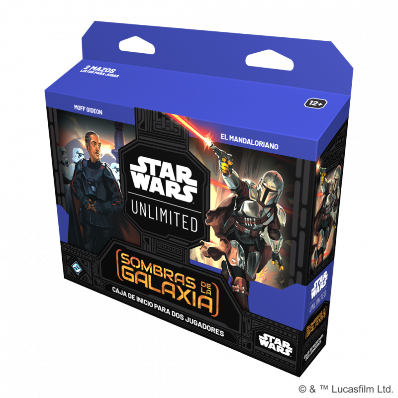 Star Wars Unlimited Sombras de la Galaxia Caja de Inicio (idioma a escoger)