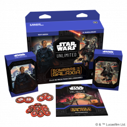 Star Wars Unlimited Sombras de la Galaxia Caja de Inicio (idioma a escoger)