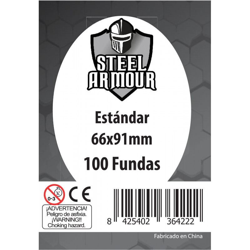 Fundas Steel Armour Standard 66x91 mm (100 unidades)