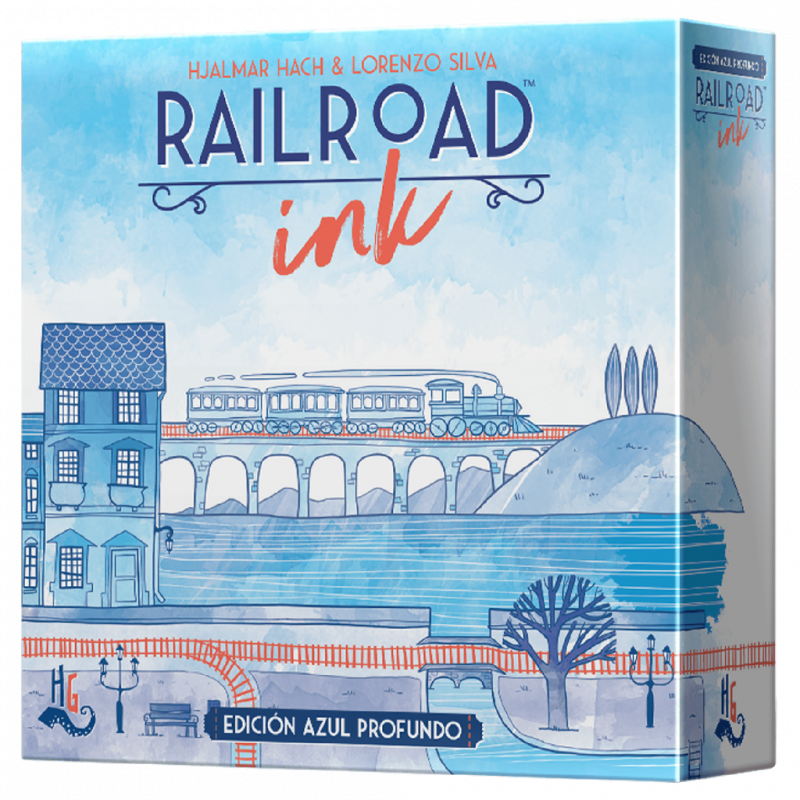 Railroad Ink Azul Profundo