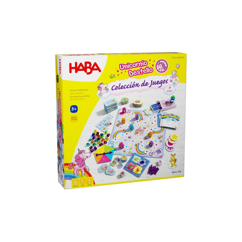 Unicornio Destello Mi gran colección de juegos