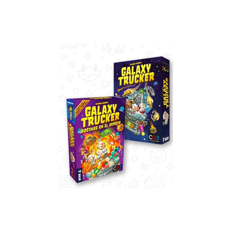 Galaxy Trucker + Expansión Bocinas en el espacio