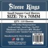Fundas Sleeve Kings Standard Small Square 70x70mm (110 unidades)