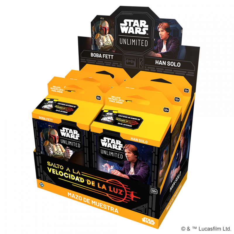 Star Wars Unlimited Jump to Lightspeed Baralles d'inici (idioma a escollir)