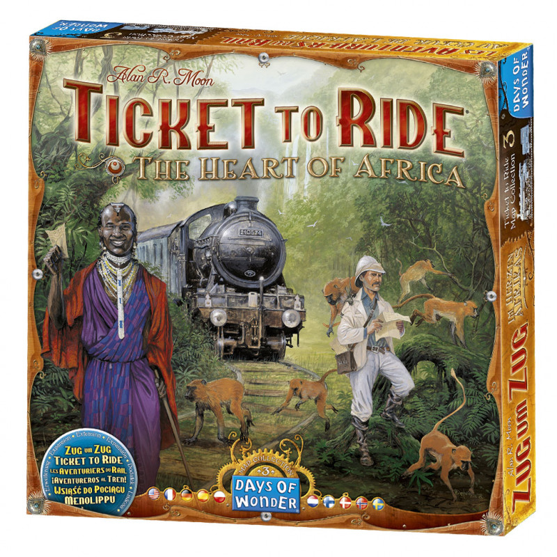¡Aventureros al tren! El corazón de África
