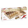 3 en 1 Ajedrez Damas Backgammon