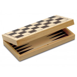 3 en 1 Ajedrez Damas Backgammon