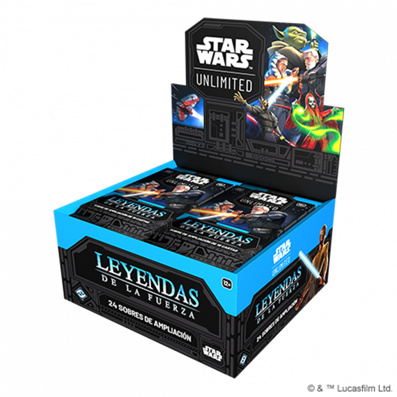 Sobres Star Wars Unlimited: Leyendas de la Fuerza