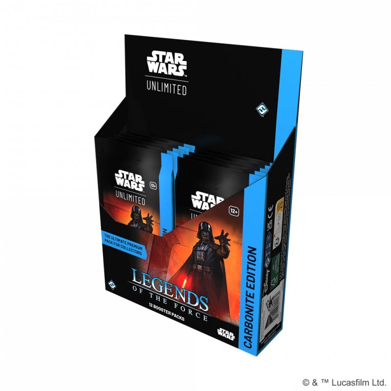 Carbonite Boosters Sobres Star Wars Unlimited: Leyendas de la Fuerza