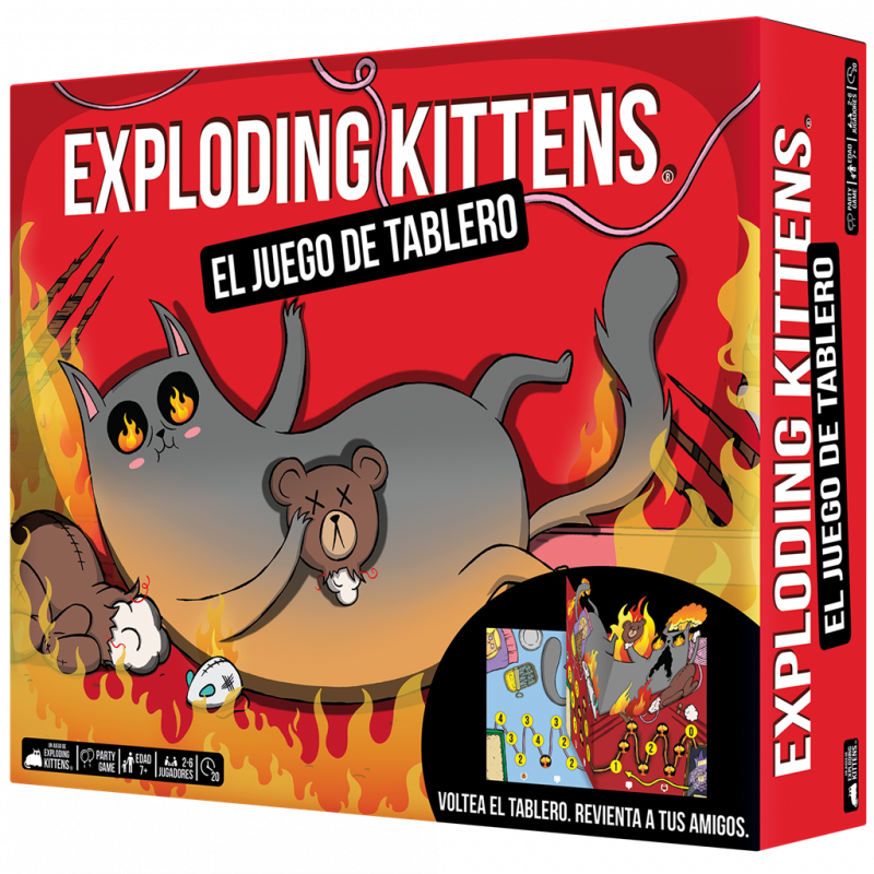 Exploding Kittens El juego de tablero