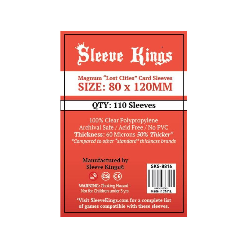 Fundes Sleeve Kings Magnum Dixit Card Sleeves 80x120mm (110 unidades)