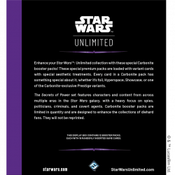 PRE-VENDA Carbonite Booster Star Wars Unlimited: Secretos del Poder
