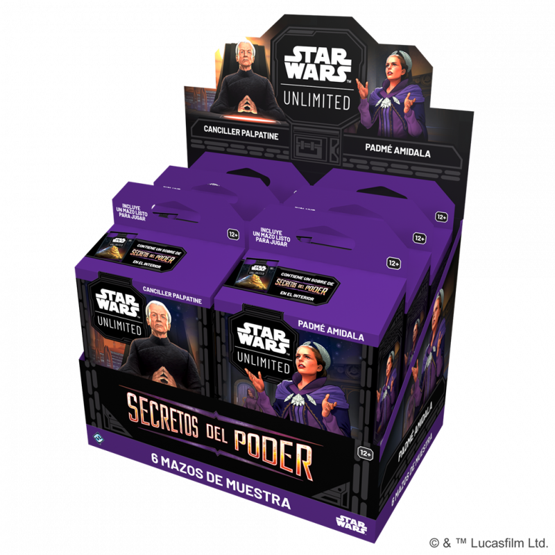 PRE-VENDA Mazo inicial Star Wars Unlimited: Secretos del Poder