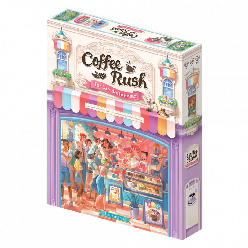 PRE-VENTA Coffee Rush: Tartas deliciosas