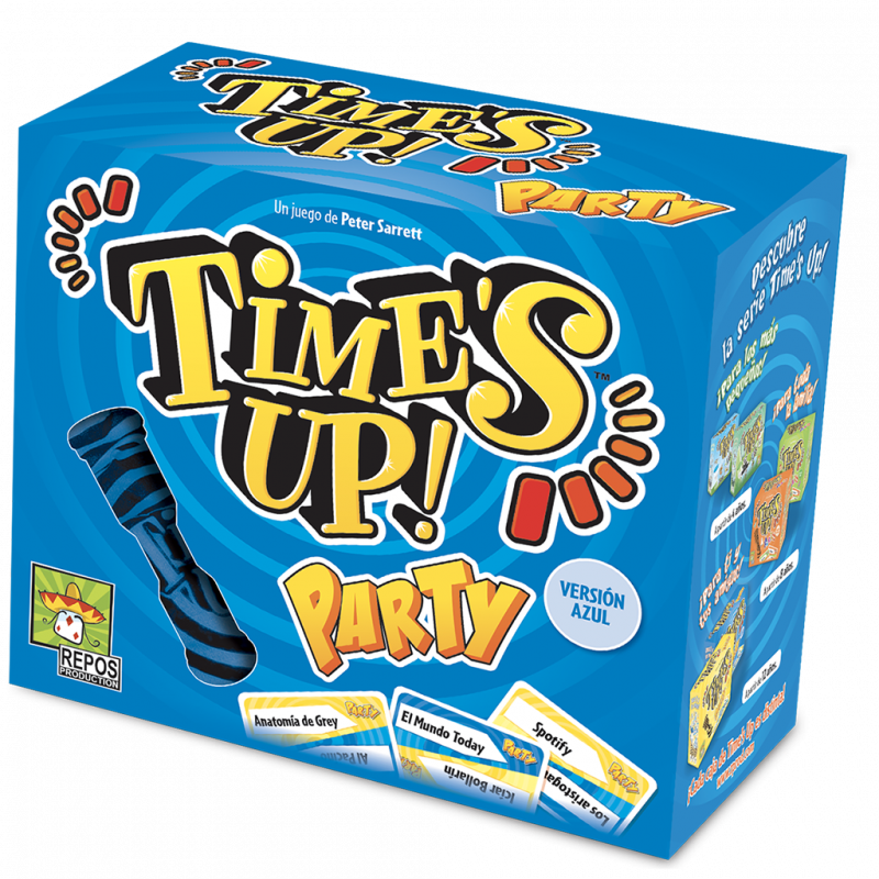 Time's Up Party Azul