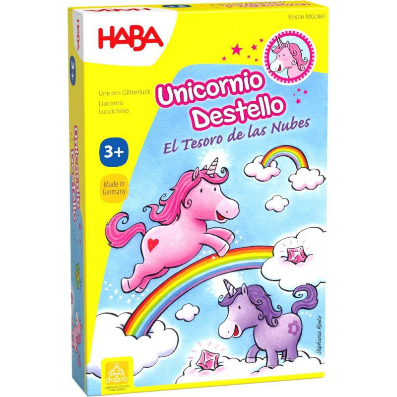 Unicornio Destello: El Tesoro de las Nubes
