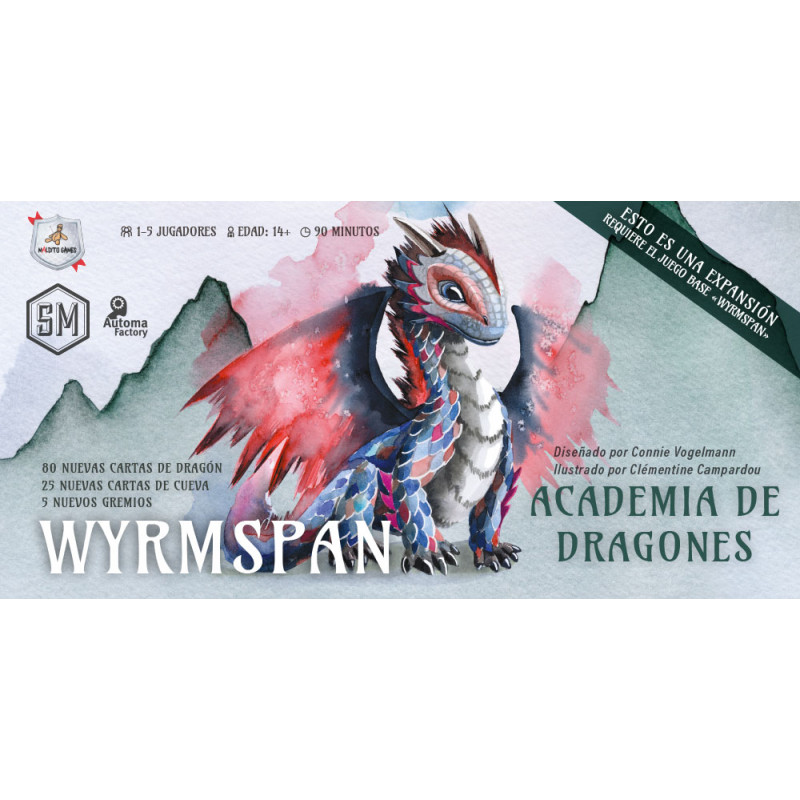 PRE-VENDA Wyrmspan Academia de Dragones