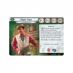 PRE-VENDA Arkham Horror El juego de cartas: André Patel Mazo de investigador